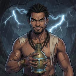 Kwame — African Mythology character portrait