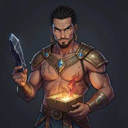Kwaku Anansi — African Mythology character portrait
