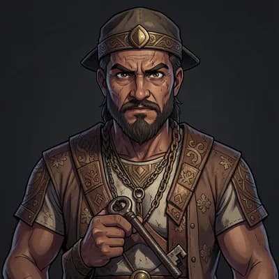 Kojo — African Mythology character portrait