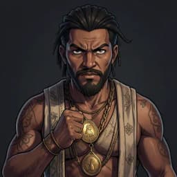 Adewale — African Mythology character portrait