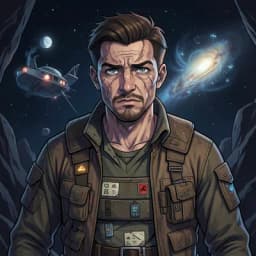 Hideo Tanaka — Alien Fiction character portrait