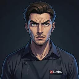 Hideo — Alien Fiction character portrait