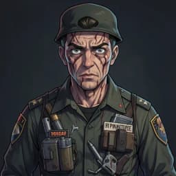 Hideo — Alien Fiction character portrait