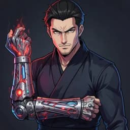 Kenji Sato — Anime / Manga Style character portrait