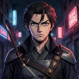 Kenjiro — Anime / Manga Style character portrait
