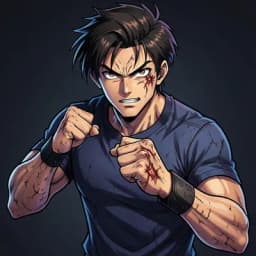 Takeshi — Anime / Manga Style character portrait
