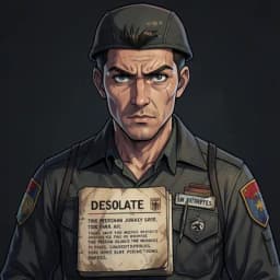 Hideo Tanaka — Apocalyptic character portrait