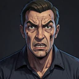 Julian Vane — Apocalyptic character portrait