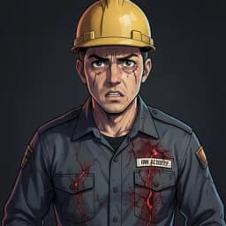 Min-jun — Apocalyptic character portrait