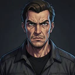Silas Vane — Apocalyptic character portrait