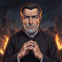 Father Hideo — Apocalyptic character portrait