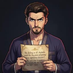 Zayd bin Qasim — Arabian Nights character portrait