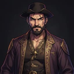 Zafar — Arabian Nights character portrait
