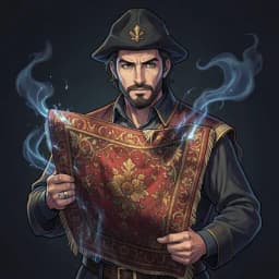 Zafar — Arabian Nights character portrait