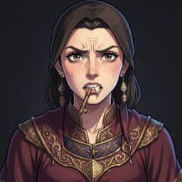 Zahra — Arabian Nights character portrait