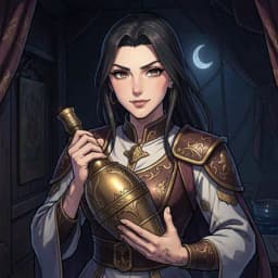 Soraya — Arabian Nights character portrait