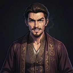 Qasim — Arabian Nights character portrait