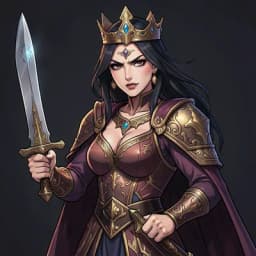 Zaynab — Arabian Nights character portrait