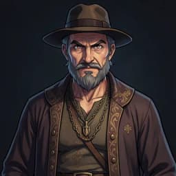 Farid — Arabian Nights character portrait