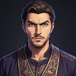 Zaidan — Arabian Nights character portrait
