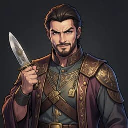 Zayd — Arabian Nights character portrait