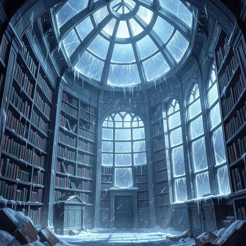 The Beast Bully Romance interactive story — atmospheric illustration