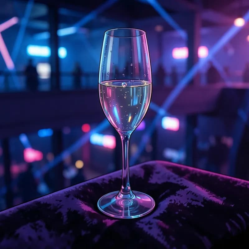 Club VIP Section Celebrity Fiction interactive story — atmospheric illustration