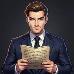 Oscar — Celebrity Fiction character portrait