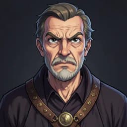 Bram — Comedy Adventure character portrait