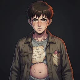 Oliver — Coming of Age character portrait