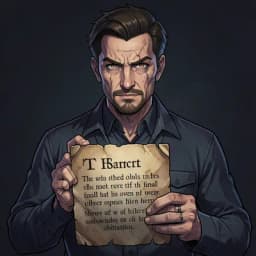 Julian Vane — Cosmic Horror character portrait