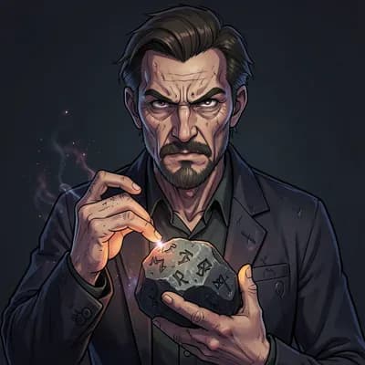 Hideo Tanaka — Cosmic Horror character portrait