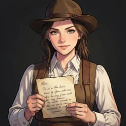 Hattie — Cowboy Romance character portrait