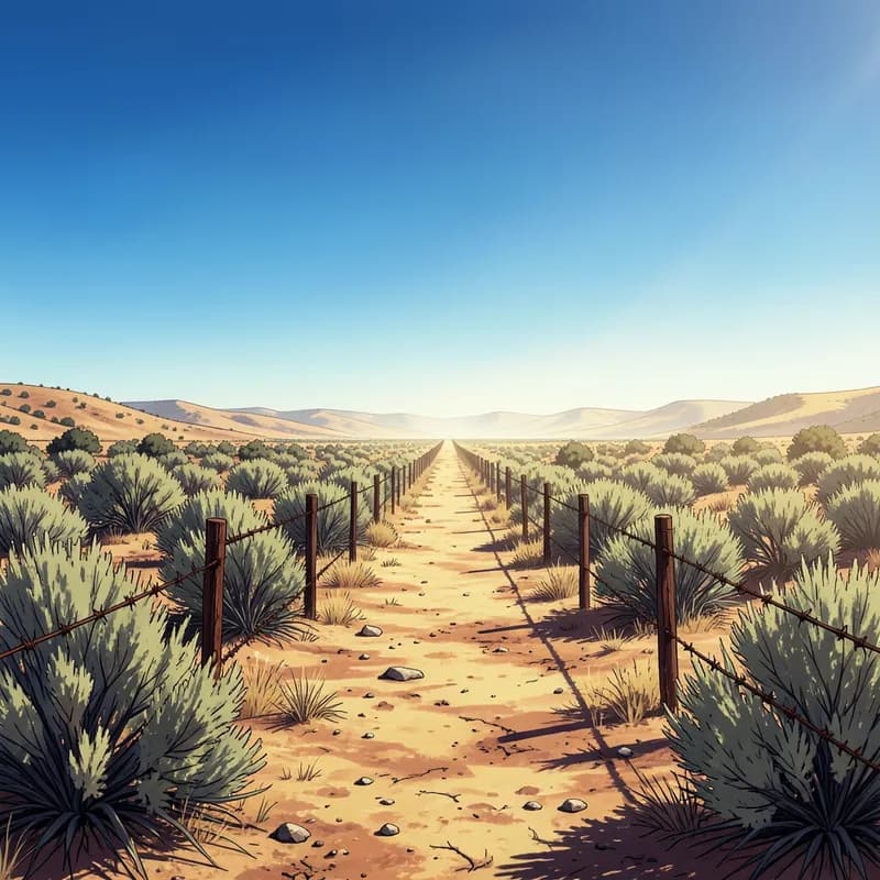 Working Ranch Cowboy Romance interactive story — atmospheric illustration