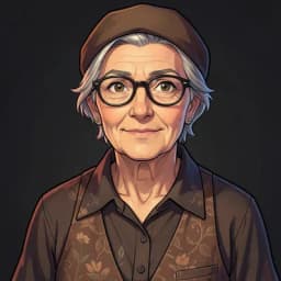 Harriet Pringle — Cozy Mystery character portrait