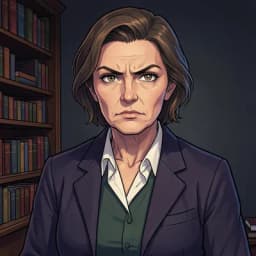 Beatrice Finch — Cozy Mystery character portrait