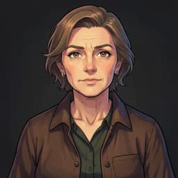 Clara Finch — Cozy Mystery character portrait