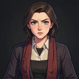 Beatrice Finch — Cozy Mystery character portrait