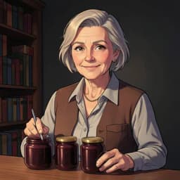 Beatrix Miller — Cozy Mystery character portrait