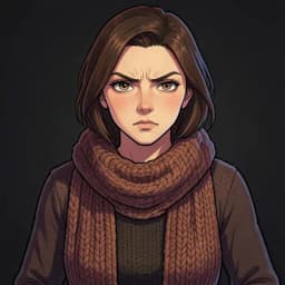 Clara Whittington — Cozy Mystery character portrait