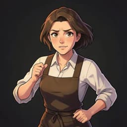 Mabel Halloway — Cozy Mystery character portrait