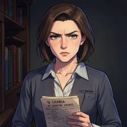 Clara Pendergast — Cozy Mystery character portrait