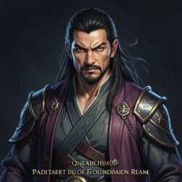 Wei Chen — Cultivation / Wuxia character portrait
