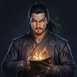 Wei Jian — Cultivation / Wuxia character portrait