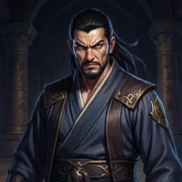 Jian Wei — Cultivation / Wuxia character portrait