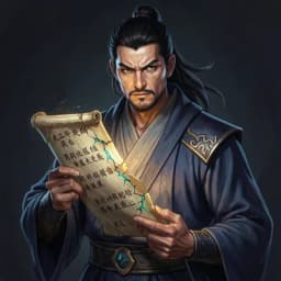 Wei Chen — Cultivation / Wuxia character portrait