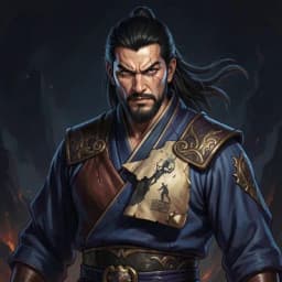 Shen Wei — Cultivation / Wuxia character portrait