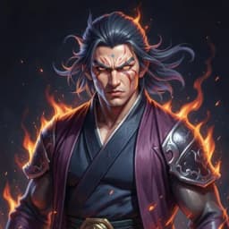 Nezha — Cultivation / Wuxia character portrait