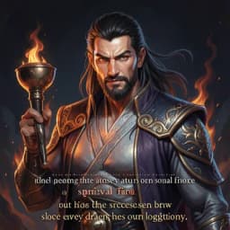 Wei Chen — Cultivation / Wuxia character portrait