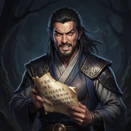 Wei Jian — Cultivation / Wuxia character portrait